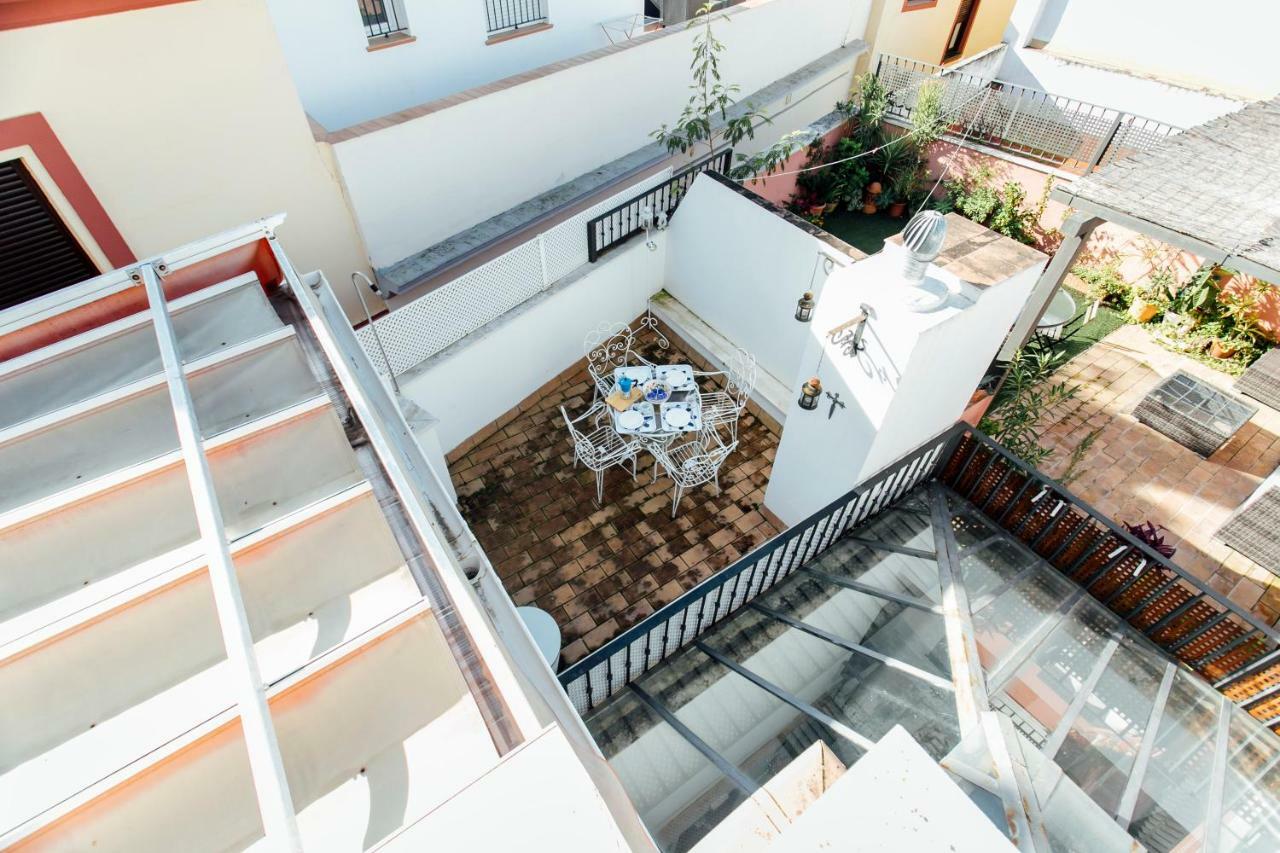 Апартаменты Bright Duplex W/ Terrace Севилья Экстерьер фото